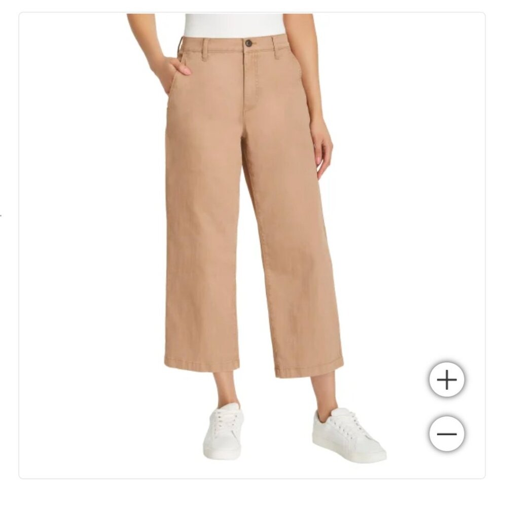 Ella Moss Cropped Wide Leg Pants